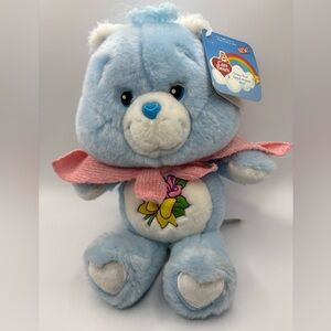 VTG 2003 Care Bear Grams  Plush With Tags &  Shawl Play Along Carlton Cards 13”